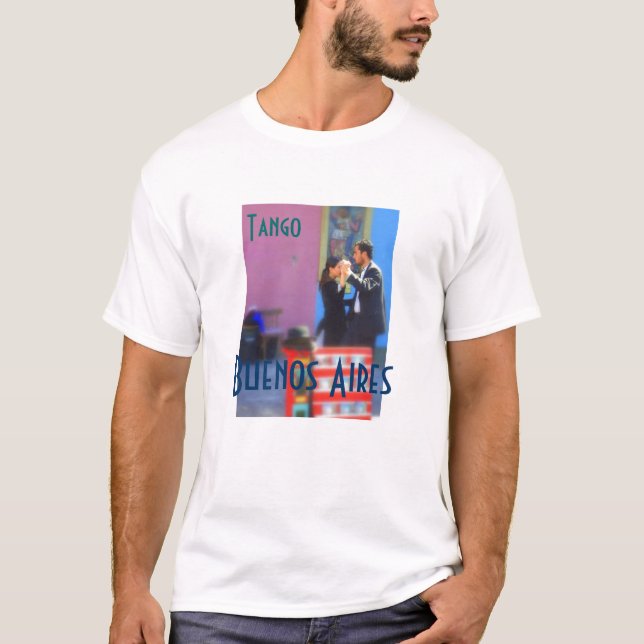 Camiseta Tango   Buenos Aires, (Anverso)