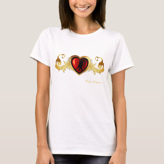 Camiseta Tango Christmas gold