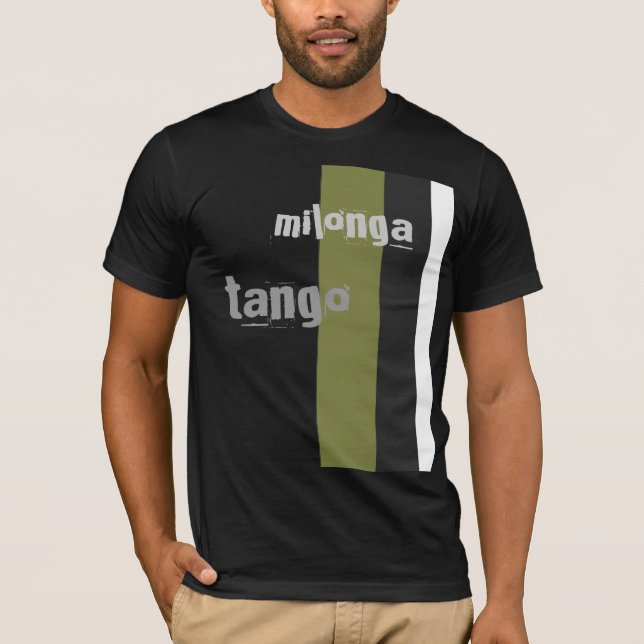 Camiseta Tango de Milonga (Anverso)