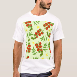 Camiseta Tango de tomate: Impresión vegetal vintage