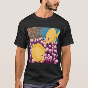 Camiseta Tangs amarillos y arrecife