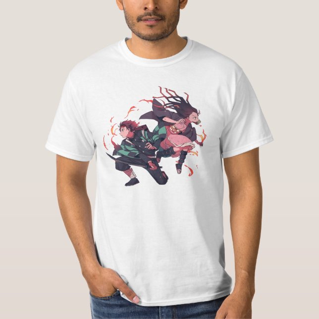 Camiseta Tanjiro art kamado (Anverso)