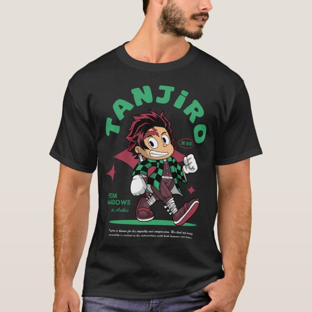 Camiseta Tanjiro Demon Slayer (Anverso)