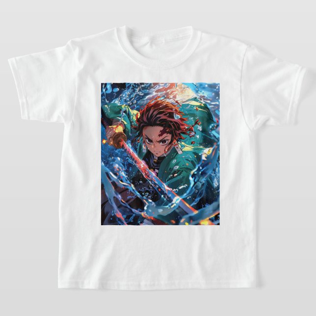 Camiseta Tanjiro, el mejor anime japonés (Distribución)