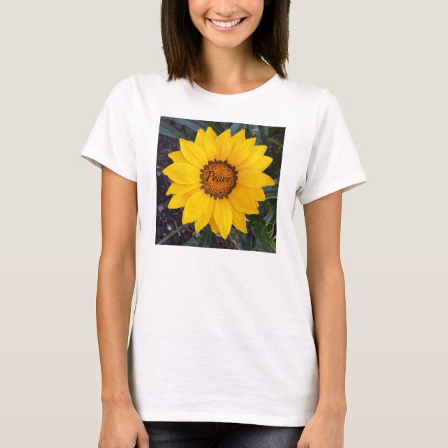 Camiseta Tank de Flores de Paz (Anverso)