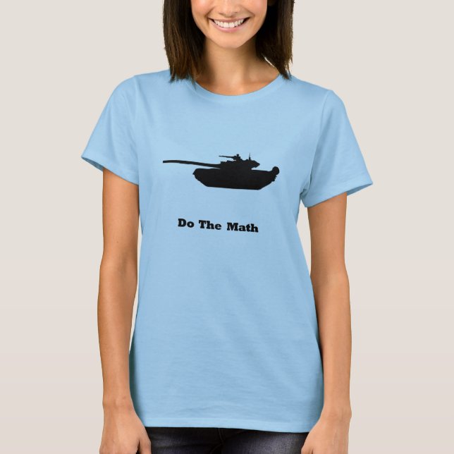 Camiseta Tank Do The Math (Anverso)