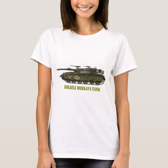 CAMISETA TANK ISRAELI MERKAVA (Anverso)