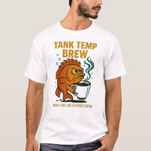 Camiseta Tank Temp Brew   Angry Cichlid Coffee Lover