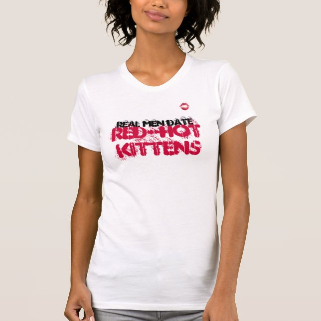 Camiseta Tank-Top de gatitos calientes-rojos (Anverso)