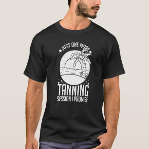 Camiseta Tanning Bed Tan Spray Salon Cita en el interior de