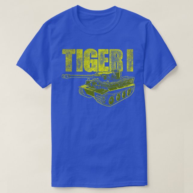 Camiseta Tanque alemán del tigre I (Diseño del anverso)