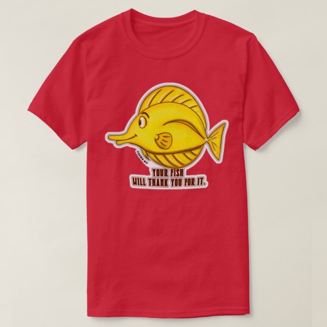 Camiseta tanque amarillo 2 (Diseño del anverso)