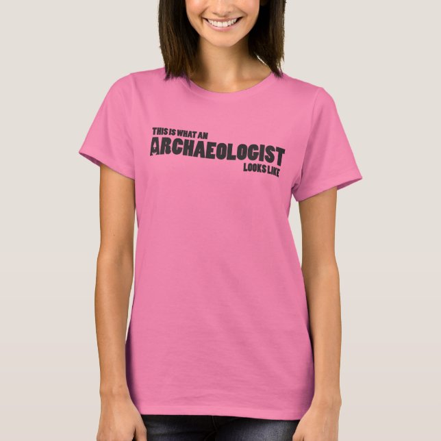 Camiseta Tanque "así es como se ve un arqueólogo" (Anverso)