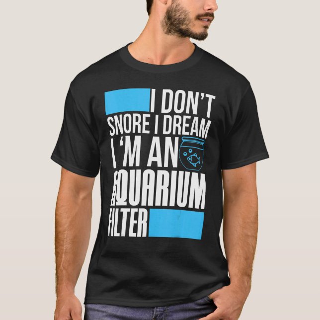 Camiseta Tanque de acuario que no rondaré, sueño que soy un (Anverso)