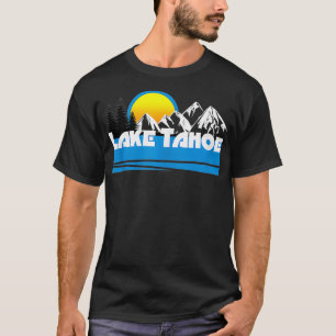 Camiseta Tanque de Esquí del Lago Tahoe Retro 80 California