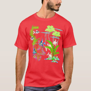 Camiseta Tanque de peces tropicales