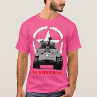 Camiseta Tanque M4 Sherman de la Segunda Guerra Mundial