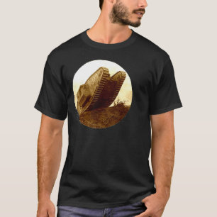 Camiseta Tanque Marrón de la Primera Guerra Mundial Caterpi