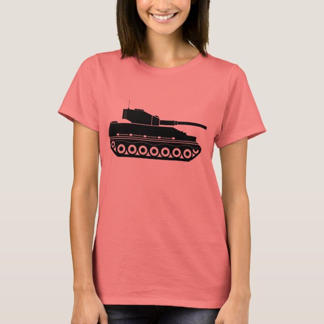 Camiseta tanque militar (Anverso)