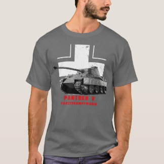 Camiseta Tanque militar Panzerkampfwagen Panther V WW2