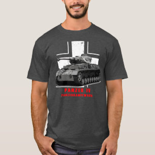 Camiseta Tanque militar Panzerkampfwagen Panzer IV WW2