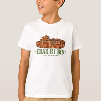 Camiseta Tanque Pesado Francés Char B1 bis Segunda Guerra M