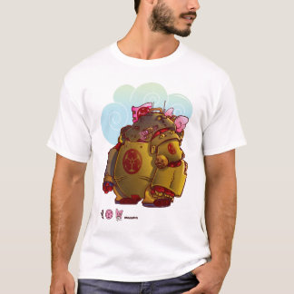 Camiseta tanque robot samurai