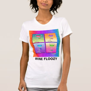 Camiseta Tanques sin mangas - Vino Pop Art