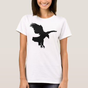 CAMISETA TANQUETA CON ÁGUILA Y SÍMBOLO KANJI PARA LIBERTAD