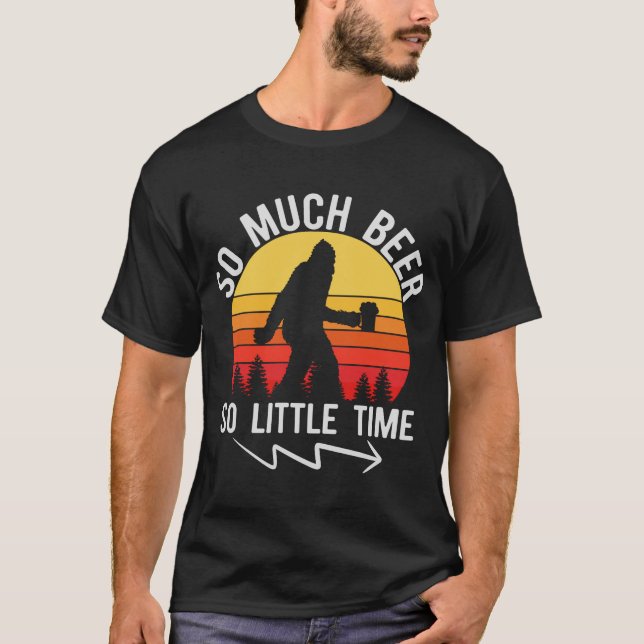 Camiseta Tanta Cerveza Tan Poco Tiempo (Anverso)