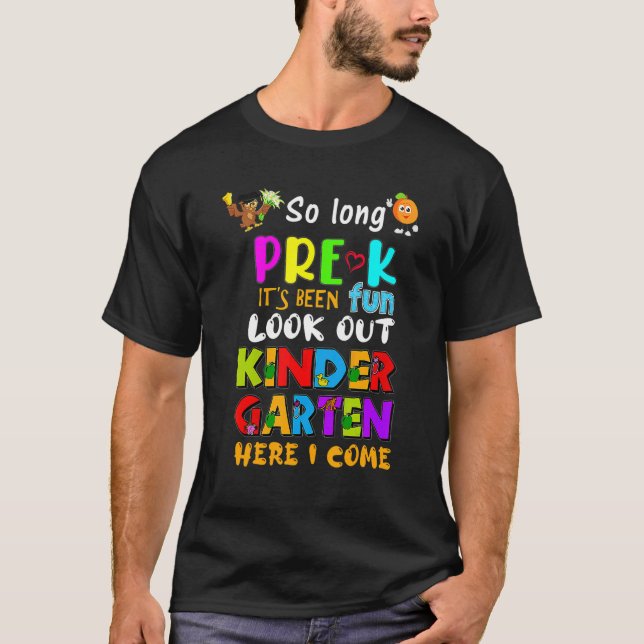 Camiseta Tanto Tiempo Antes De Que K Kindergarten 2022 Acá  (Anverso)