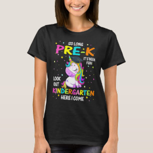 Camiseta Tanto Tiempo Antes De Que K Kindergarten Aquí Veng