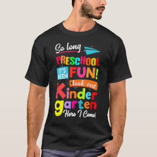 Camiseta Tanto Tiempo En El Preescolar, Mira El Jardín Infa