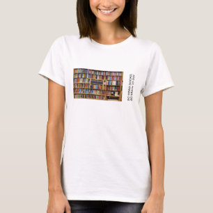 Camiseta ¡Tantos libros, mucho por hacer! Cita, amantes del