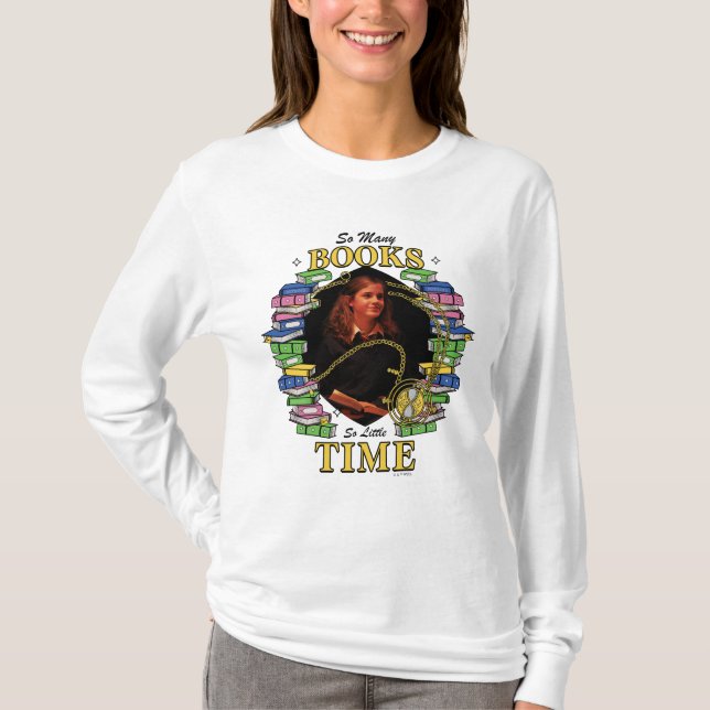 Camiseta Tantos Libros, Tan Poco Tiempo (Anverso)