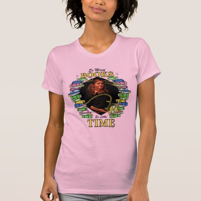 Camiseta Tantos Libros, Tan Poco Tiempo (Anverso)