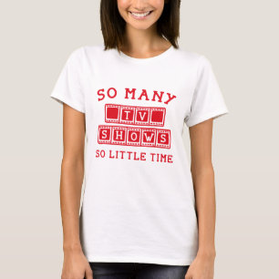Camiseta Tantos Programas De Televisión