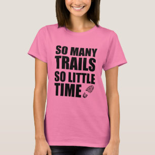 Camiseta Tantos recorridos tan poco tiempo de andar corrien