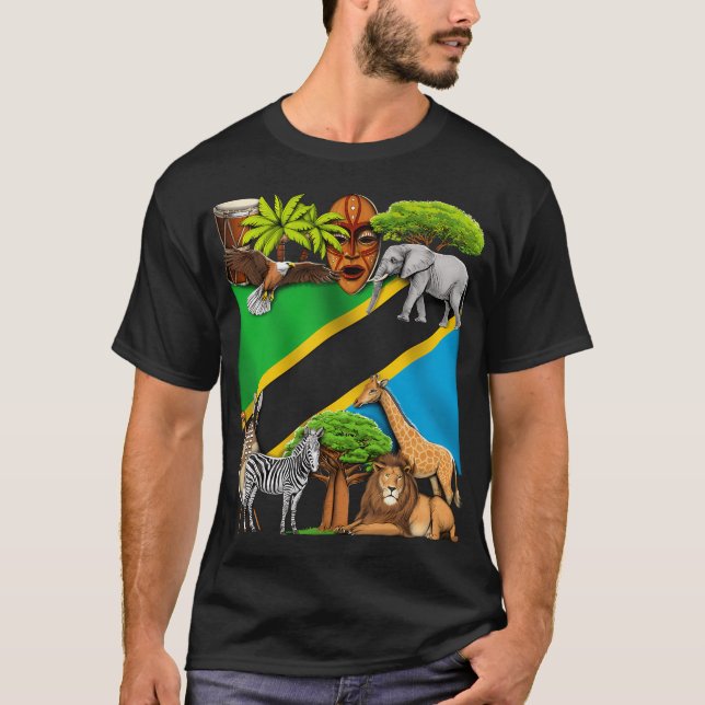 Camiseta Tanzania (Anverso)