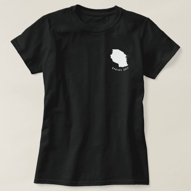 Camiseta Tanzania (Diseño del anverso)