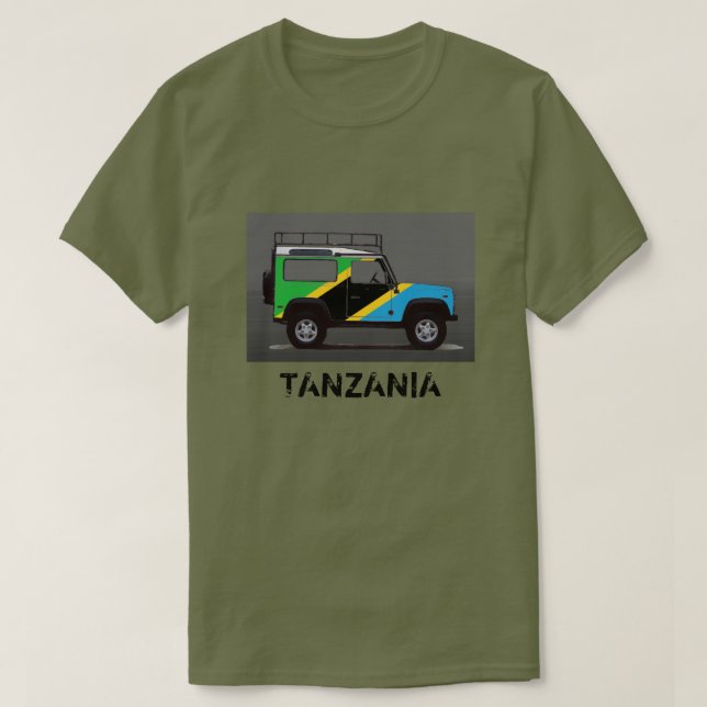 CAMISETA TANZANIA (Diseño del anverso)