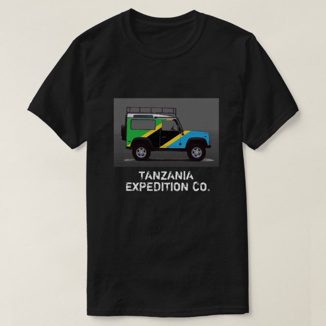 CAMISETA TANZANIA (Diseño del anverso)