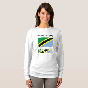 Camiseta Tanzania Bandera Tanzana Personalización