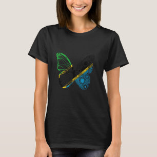 Camiseta Tanzania: El orgullo de mariposa en Tanzania arran