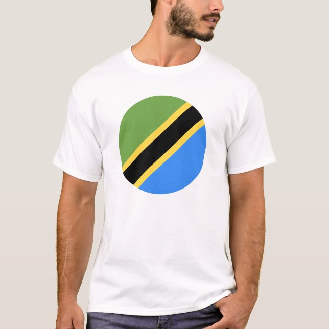 Camiseta Tanzania Flag (Anverso)