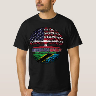 Camiseta Tanzania Tanzano estadounidense americano USA Esta