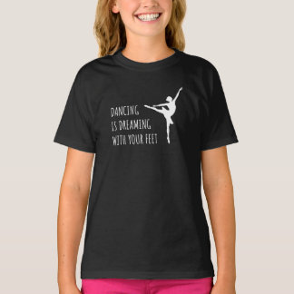 Camiseta Tänzerin Ballett Träumen Tanzen