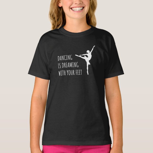 Camiseta Tänzerin Ballett Träumen Tanzen (Anverso)