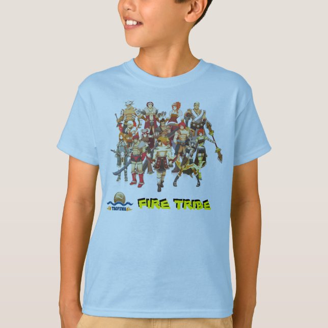 Camiseta TAOFEWA - La tribu del fuego (Anverso)