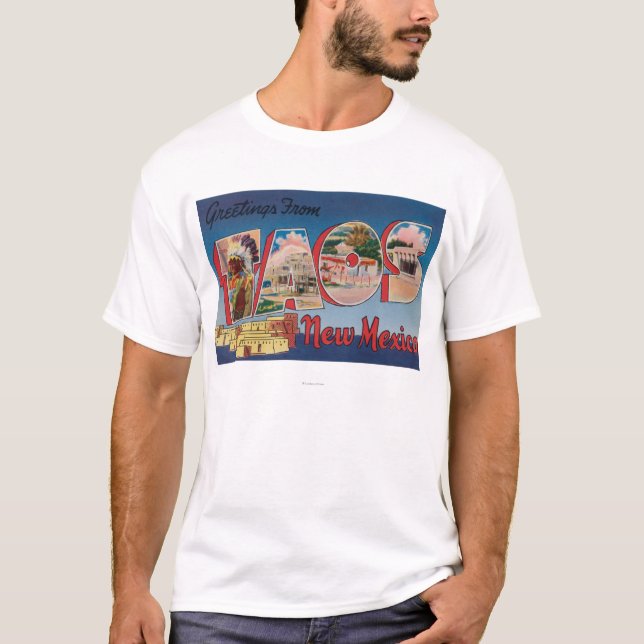 Camiseta Taos, nueva letra ScenesTaos, nanómetro de (Anverso)